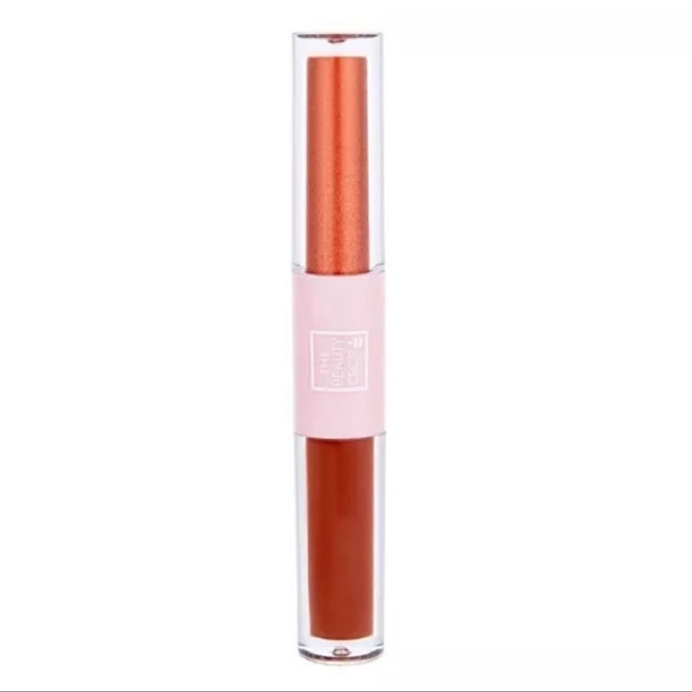 $10🌟 The Beauty Crop Liquid Eyeshadow Duo Cinnamon & Fudge